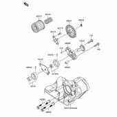 Схема вузла: Масляний насос для Suzuki RM-Z250