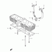 Схема вузла: Циліндр для Suzuki GSF600 Bandit S