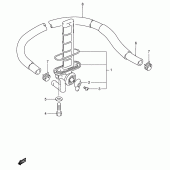 Схема вузла: Паливний кран Suzuki VS800 Intruder 800