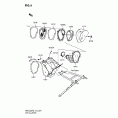 Схема узла: Воздушный фильтр для Suzuki RM-Z250