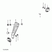 Схема узла: Светоотражатели (Катафот) для Suzuki TS250