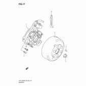 Схема вузла: Статор & Ротор для Suzuki DR-Z125 DR-Z125L