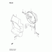 Схема узла: Накладка фары для Suzuki DR200 DR200SE