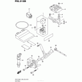 Схема вузла: Електроустаткування (Gsx-S1000Al7 E03) для Suzuki GSX-S1000