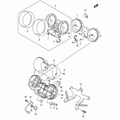 Схема вузла: Спідометр (Gsf1200k1) для Suzuki GSF1200 Bandit