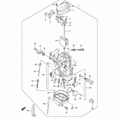 Схема вузла: Карбюратор для Suzuki DR-Z250