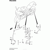Схема вузла: Body Electrical (Gsx-R1000L7 E33) для Suzuki GSX-R1000