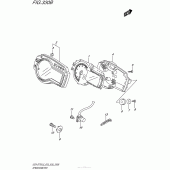 Схема вузла: Speedometer (Gsx-S750Al5 E28) для Suzuki GSX-S750
