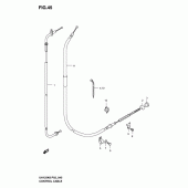 Схема вузла: Кабель Suzuki UH125 Burgman