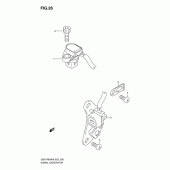 Схема вузла: Імпульсний датчик для Suzuki GSX-R600