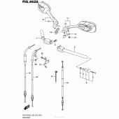 Схема вузла: Кермо & Тросики (Gsx-R1000L6 E03) для Suzuki GSX-R1000