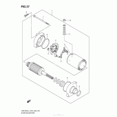 Схема вузла: Електричний стартер для Suzuki VZR1800 Boulevard M109R