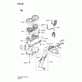 Схема узла: Измерительный прибор для Suzuki VZ1600 Marauder M1600