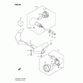 Схема вузла: Поворотники (Vzr1800l1 e19) ​​для Suzuki VZR1800 Intruder M1800R/ Boulevard M109R
