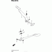 Схема вузла: Підставка для Suzuki VZ1500 Boulevard M90