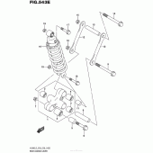 Схема вузла: Важіль прогресії (Vl800Tl5 E33) для Suzuki VL800 Boulevard C50 BOSS