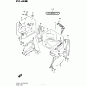 Схема вузла: Бічні панелі (Vl800Tl6 E28) для Suzuki VL800 Boulevard C50T