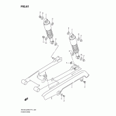 Схема вузла: Кожух ланцюгової передачі (En125huk9/huzk9) для Suzuki EN125