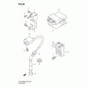 Схема вузла: Електроустаткування для Suzuki DR-Z400 DR-Z400SM