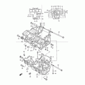 Схема узла: Картер двигателя для Suzuki GSX1200