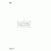 Схема узла: Ремкомплект прокладок двигателя для Suzuki AN400 Burgman (EU analogue of SkyWave)