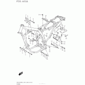 Схема узла: Рама (Dr650Sel5 E03) для Suzuki DR650 DR650SE