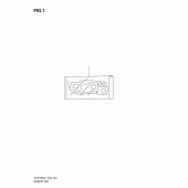 Схема узла: Ремкомплект прокладок двигателя для Suzuki VLR1800 Intruder C1800R/ Boulevard C109R