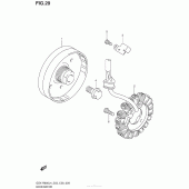 Схема узла: Генератор для Suzuki GSX-R600