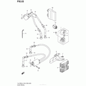 Схема узла: Электрооборудование (Vl1500Bl4 E33) для Suzuki VL1500 Boulevard C90 B.O.S.S