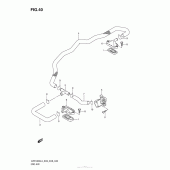 Схема вузла: Система індукції повітря (Vzr1800Zl3 E28) для Suzuki VZR1800 Boulevard M109R