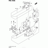 Схема вузла: Вихлопна система Suzuki VL1500 Boulevard C90T