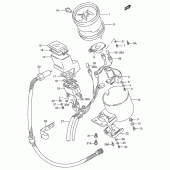 Схема вузла: Спідометр (Model t/v) для Suzuki VS800 Intruder 800