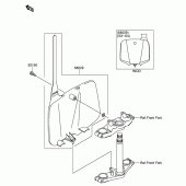 Схема вузла: Комплектуюча для Suzuki DR-Z110
