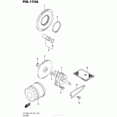 Схема узла: Масляный насос для Suzuki VZ1500 Boulevard M90