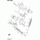 Схема вузла: Розподільний вал & Клапан для Suzuki VL1500 Boulevard C90 BOSS