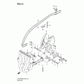 Схема вузла: Вихлопна система для Suzuki GSX-R600