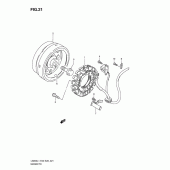 Схема узла: Статор & Ротор для Suzuki LS650 Boulevard S40