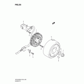 Схема вузла: Статор & Ротор для Suzuki DR-Z400 DR-Z400S