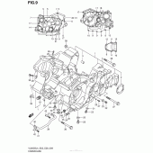 Схема вузла: Картер двигуна для Suzuki VL800 Boulevard C50 BOSS