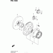 Схема вузла: Привід стартера Suzuki LS650 Boulevard S40
