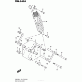 Схема узла: Рычаг прогрессии (Dr650Sel6 E03) для Suzuki DR650 DR650SE