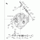 Схема узла: Клапан для Suzuki DR-Z110