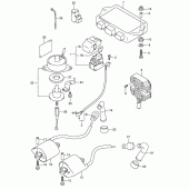 Схема вузла: Електроустаткування для Suzuki VL1500 Intruder LC