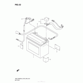 Схема узла: Аккумулятор (Gsx1300Ral3 E28) для Suzuki GSX1300 Hayabusa