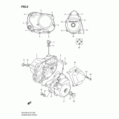 Схема узла: Крышки картера для Suzuki DR-Z70
