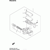 Схема вузла: Передній гальмівний циліндр Suzuki VZ1500 Boulevard M90