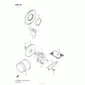 Схема вузла: Масляний насос Suzuki VL1500 Boulevard C90T BOSS