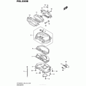 Схема вузла: Speedometer (Vzr1800Bzl5 E33) для Suzuki VZR1800 Boulevard M109R BOSS