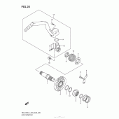 Схема вузла: Кікстартер для Suzuki RM-Z450