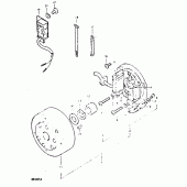 Схема узла: Статор & Ротор (E26,  e39) для Suzuki DR400